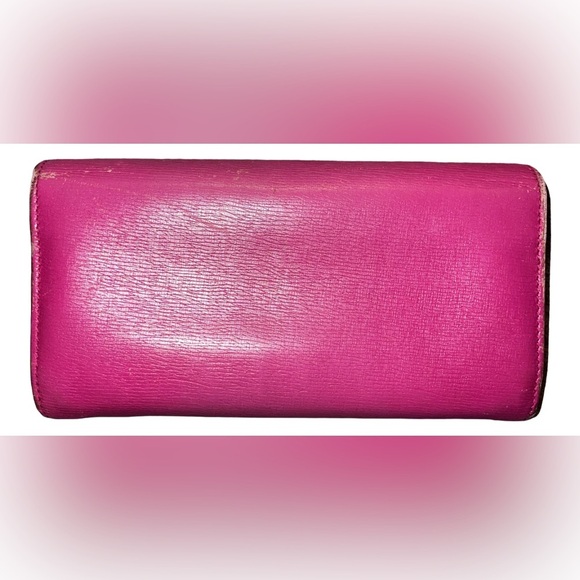 🩷 Gucci Heart Interlocking GG Long Continental Snap Wallet Pink Limited Edition - Picture 11 of 15